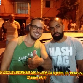 Aniversário de 14 anos da equipe RENOVAÇÃO