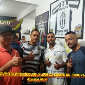 Aniversário de 14 anos da equipe RENOVAÇÃO