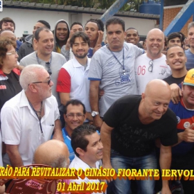 Mutirão para revitalizar o Ginásio Fioravante Iervolino - 