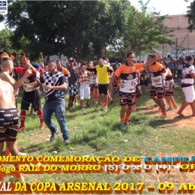 RAIZ DO MORRO CAMPEÃO DA COPA ARSENAL 2017