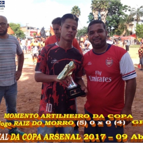 RAIZ DO MORRO CAMPEÃO DA COPA ARSENAL 2017