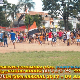 RAIZ DO MORRO CAMPEÃO DA COPA ARSENAL 2017