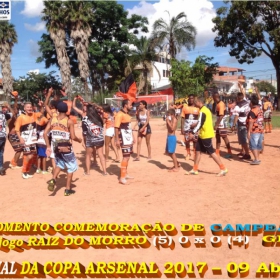 RAIZ DO MORRO CAMPEÃO DA COPA ARSENAL 2017