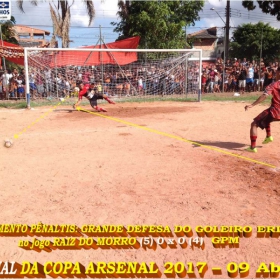 RAIZ DO MORRO CAMPEÃO DA COPA ARSENAL 2017