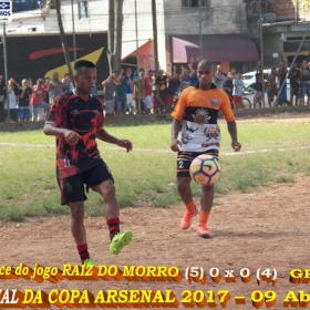 RAIZ DO MORRO CAMPEÃO DA COPA ARSENAL 2017