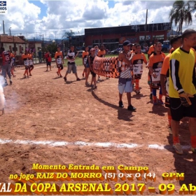 RAIZ DO MORRO CAMPEÃO DA COPA ARSENAL 2017