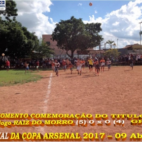 RAIZ DO MORRO CAMPEÃO DA COPA ARSENAL 2017