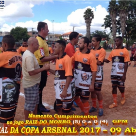 RAIZ DO MORRO CAMPEÃO DA COPA ARSENAL 2017