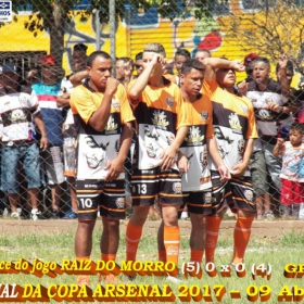 RAIZ DO MORRO CAMPEÃO DA COPA ARSENAL 2017