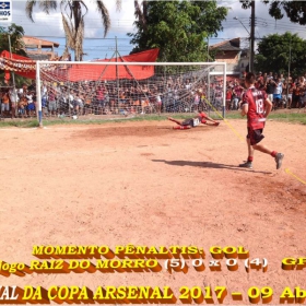 RAIZ DO MORRO CAMPEÃO DA COPA ARSENAL 2017