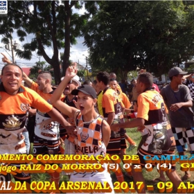 RAIZ DO MORRO CAMPEÃO DA COPA ARSENAL 2017