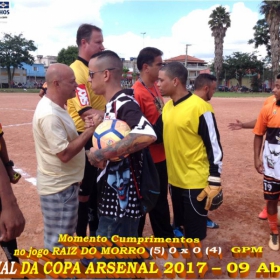 RAIZ DO MORRO CAMPEÃO DA COPA ARSENAL 2017