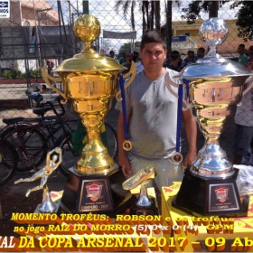 RAIZ DO MORRO CAMPEÃO DA COPA ARSENAL 2017