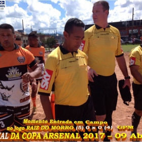 RAIZ DO MORRO CAMPEÃO DA COPA ARSENAL 2017