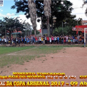 RAIZ DO MORRO CAMPEÃO DA COPA ARSENAL 2017