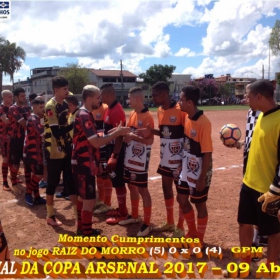 RAIZ DO MORRO CAMPEÃO DA COPA ARSENAL 2017