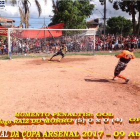 RAIZ DO MORRO CAMPEÃO DA COPA ARSENAL 2017