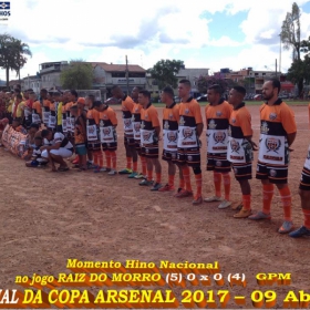 RAIZ DO MORRO CAMPEÃO DA COPA ARSENAL 2017