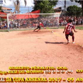 RAIZ DO MORRO CAMPEÃO DA COPA ARSENAL 2017