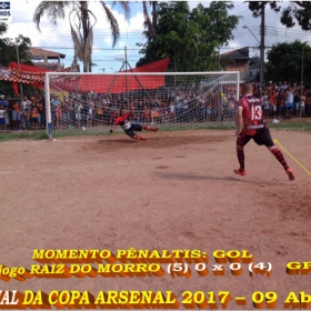 RAIZ DO MORRO CAMPEÃO DA COPA ARSENAL 2017