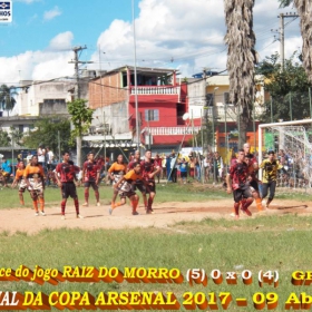 RAIZ DO MORRO CAMPEÃO DA COPA ARSENAL 2017