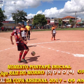 RAIZ DO MORRO CAMPEÃO DA COPA ARSENAL 2017