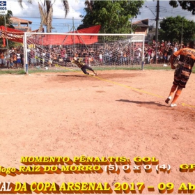 RAIZ DO MORRO CAMPEÃO DA COPA ARSENAL 2017