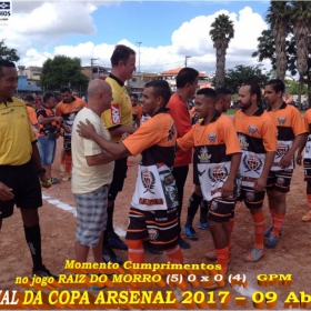 RAIZ DO MORRO CAMPEÃO DA COPA ARSENAL 2017