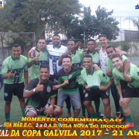 Equipe do SUA MÃE é a grande campeã da Copa Galvila 2017