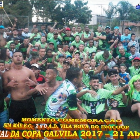 Equipe do SUA MÃE é a grande campeã da Copa Galvila 2017