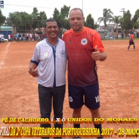 Pé de Cachorro - Bicampeão da 2ª Copa Veteranos da Portuguesinha