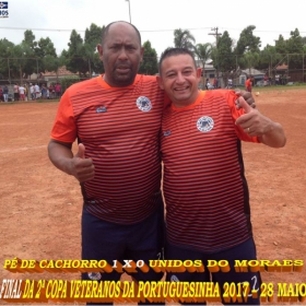 Pé de Cachorro - Bicampeão da 2ª Copa Veteranos da Portuguesinha