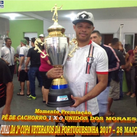 Pé de Cachorro - Bicampeão da 2ª Copa Veteranos da Portuguesinha