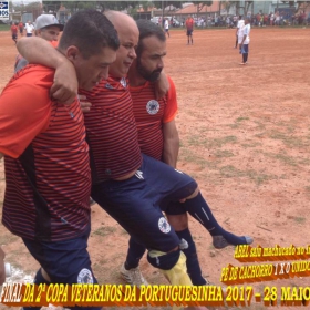 Pé de Cachorro - Bicampeão da 2ª Copa Veteranos da Portuguesinha