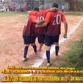 Pé de Cachorro - Bicampeão da 2ª Copa Veteranos da Portuguesinha