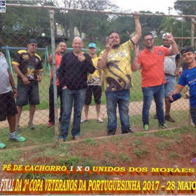 Pé de Cachorro - Bicampeão da 2ª Copa Veteranos da Portuguesinha