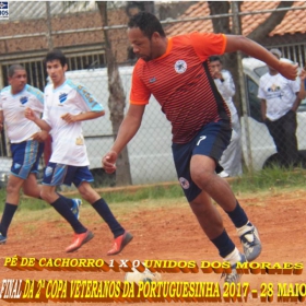 Pé de Cachorro - Bicampeão da 2ª Copa Veteranos da Portuguesinha