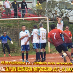 Pé de Cachorro - Bicampeão da 2ª Copa Veteranos da Portuguesinha