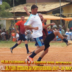 Pé de Cachorro - Bicampeão da 2ª Copa Veteranos da Portuguesinha