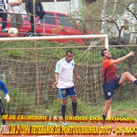 Pé de Cachorro - Bicampeão da 2ª Copa Veteranos da Portuguesinha