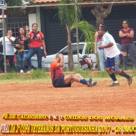 Pé de Cachorro - Bicampeão da 2ª Copa Veteranos da Portuguesinha