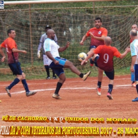 Pé de Cachorro - Bicampeão da 2ª Copa Veteranos da Portuguesinha