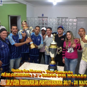 Pé de Cachorro - Bicampeão da 2ª Copa Veteranos da Portuguesinha