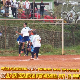 Pé de Cachorro - Bicampeão da 2ª Copa Veteranos da Portuguesinha