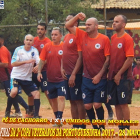 Pé de Cachorro - Bicampeão da 2ª Copa Veteranos da Portuguesinha