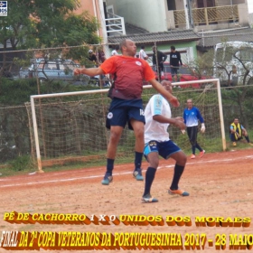 Pé de Cachorro - Bicampeão da 2ª Copa Veteranos da Portuguesinha