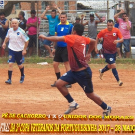 Pé de Cachorro - Bicampeão da 2ª Copa Veteranos da Portuguesinha