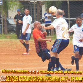 Pé de Cachorro - Bicampeão da 2ª Copa Veteranos da Portuguesinha