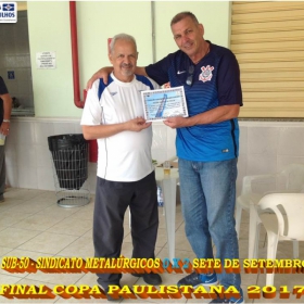 SINDICATO DOS METALÚRGICOS SUB-50 É VICE-CAMPEÃO NA COPA PAULISTANA 2017