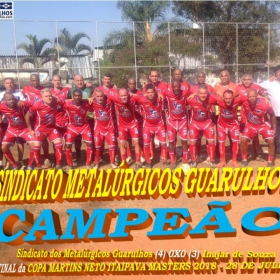 SINDICATO METALÚRGICOS GUARULHOS É CAMPEÃO 